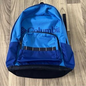 Columbia Blue Unisex Zigzag Bag Backpack School Bag